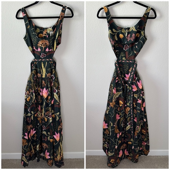 Agua by Agua Bendita Totumo Habitat Dress SZ S - Picture 3 of 12